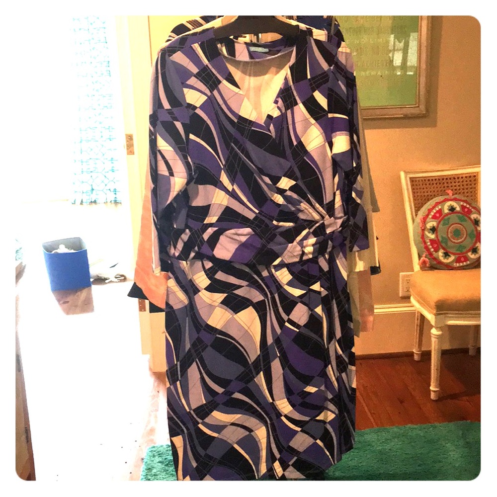 J. McLaughlin Patterned Dress